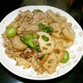 ■小鯨■'s cooksnap of when they made 簡単☆レンコンと豚肉の炒め物.