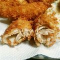 NAO☆W's cooksnap of when they made 豚肉のチーズ巻き揚げ.