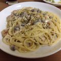kaz2722's cooksnap of when they made チキンのゴルゴンゾーラクリームパスタ添え.