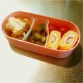 り～んごりんご's cooksnap of when they made お弁当　かにかまとチーズの卵焼き.