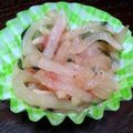 ☆まなぽぽ☆'s cooksnap of when they made 夏のお弁当に♪＊梅と大根のサッパリ炒め＊.