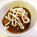 mami323's cooksnap of when they made カレーにマヨ＆納豆.