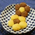 び～る's cooksnap of when they made 丸型で♪可愛いお花クッキー.