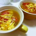 きりたん⭐'s cooksnap of when they made 生姜で元気♪生姜とトマトと卵のスープ.