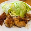 cook-:)'s cooksnap of when they made ガッツリ肉料理★豚テキ和風玉ねぎ甘辛だれ.