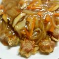 レアキラ's cooksnap of when they made ☆☆揚げしゅうまいの野菜あんかけ☆☆.