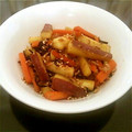 紅茶オレ's cooksnap of when they made にんじんとさつま芋の塩こんぶ炒め.
