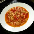 105ten's cooksnap of when they made ランチ朝ごはんにあるものでトマトリゾット.