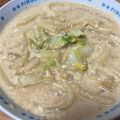 はちみつかなこ's cooksnap of when they made ランチ♪豚肉と白菜で豆乳ピリ辛味噌うどん.