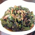 しー８８'s cooksnap of when they made 子供も食べれるゴーヤの佃煮.