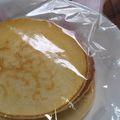 らぎ・らあ's cooksnap of when they made 米粉パンケーキ　すももジャム添え.