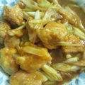 菜々。's cooksnap of when they made 鶏肉と長葱の照り焼き.