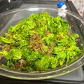 め目め's cooksnap of when they made 菜の花のおかか醤油和え.