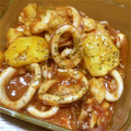 kane7713's cooksnap of when they made ☆若鶏とイカと野菜のトマトソース煮☆☆.