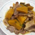 ＲＫまま's cooksnap of when they made ちょっぴり洋風？南瓜ベーコンのにんにく煮.