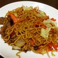みにちえ's cooksnap of when they made ★市販の蒸し麺とソースで＊焼きそば＊♪.