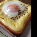 candy1234's cooksnap of when they made 美味しい！目玉焼きトースト.