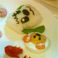 蓮虎mama's cooksnap of when they made キャラ弁おかず・ゆで卵で＊うーたん.
