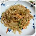 ＴＯＭＯＷＡＴ's cooksnap of when they made ゴーヤ入りキャベツ焼きそば.