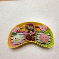 レンドンシンドン's cooksnap of when they made 簡単♡小さなりんごちゃん♪キャラ弁.