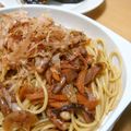 noripuri5's cooksnap of when they made 超簡単ありもので♡鶏のバター醤油パスタ.