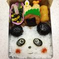 レンドンシンドン's cooksnap of when they made 【✿簡単キャラ弁パンダ✿】.