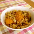 komutatata's cooksnap of when they made かぼちゃと大豆のピリッ醤油麹煮.