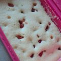 GELUGUGU's cooksnap of when they made ルクエ de 簡単レーズン蒸しパン.