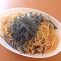 ひなちゃん❤'s cooksnap of when they made キノコとふじっ子の節約パスタ.