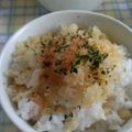 ラリー＆サラ's cooksnap of when they made 贅沢卵かけご飯 揚げ玉・めんつゆで.
