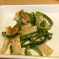 ひまわり黒パンダ's cooksnap of when they made ちくわピーマン　めんつゆマヨ炒め　♪.