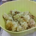 父なる川's cooksnap of when they made ツナとなめたけの簡単炊き込みご飯.