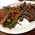 m_mind's cooksnap of when they made 牛肉とごぼうのきんぴら風炒め.