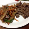 m_mind's cooksnap of when they made 牛肉とごぼうのきんぴら風炒め.