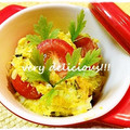 Ｔ，ＳＡＥＫＯ's cooksnap of when they made 簡単！トマトとかぼちゃのサラダ☆.