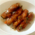 ひろ•ママ's cooksnap of when they made 野菜のしゃぶしゃぶ肉巻き炒め.