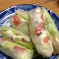 ＊しょ〜ちゃん＊'s cooksnap of when they made 蒸し鶏とキャベツの生春巻き.