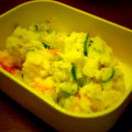 ひーさん★'s cooksnap of when they made 魚肉ソーセージときゅうりの簡単ポテサラ.