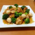 aya21742's cooksnap of when they made 鶏胸肉のこってりオイスター炒め.