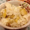 こけぴよー's cooksnap of when they made 簡単♪　とってもシンプルな栗ご飯.