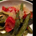 kiwi808's cooksnap of when they made トルコ料理　さやいんげんのオイル煮.