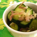 ピンクのたまご's cooksnap of when they made きゅうりみょうが♡♥簡単漬け物.