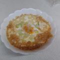 mamatoko's cooksnap of when they made 豆腐と天かすで最強のたぬき卵豆腐.