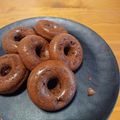 Ayakoyako's cooksnap of when they made 本格焼きドーナツ★チョコVersion.