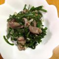 みんとこ's cooksnap of when they made ★砂肝　ﾆﾗ炒め★.