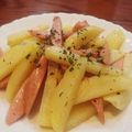 竹中キッチン's cooksnap of when they made ジャガイモと魚肉ソーセージのシャキシャキ.