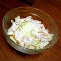 よしみるく's cooksnap of when they made ＊ヘルシー＊蒸し鶏とキャベツのサラダ＊.