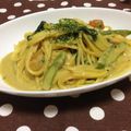 パンクぱんだ's cooksnap of when they made ♡豆乳deカレークリームパスタ♡.