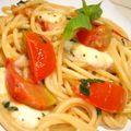 ＲＩＫＯＫＯ's cooksnap of when they made トマトとモッツァレラのパスタ（鍋ひとつ）.