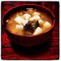 ミフカタ's cooksnap of when they made なすとみょうがと豆腐のみそ汁.